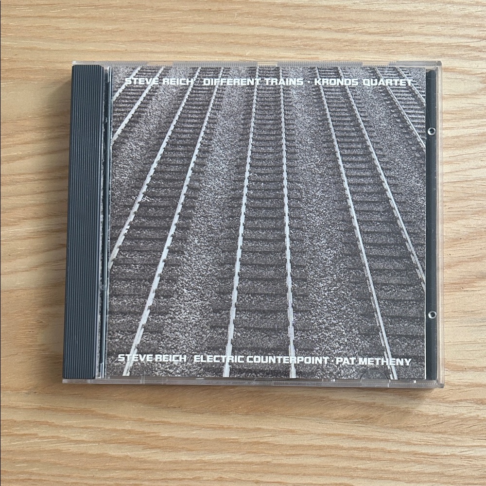 Steve Reich “Different Trains” CD - Gray
